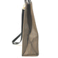 FENDI vintage Pecan Logo 2-Way Bag (Vertical) Bag Tote Bag Shoulder Bag Vertical Tote Hand Bag Leather / Coated Canvas Brown/Black Used