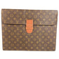 LOUIS VUITTON M53445 Monogram vintage Posh Ministre Posh Ministre Cluch Bag Pouch Bag Clutch bag MonogramCanvas Brown Used