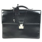 CARTIER Business bag with logo Bag, Tote Bag, Document Bag, Briefcase Hand Bag Leather Black/SilverHardware Used