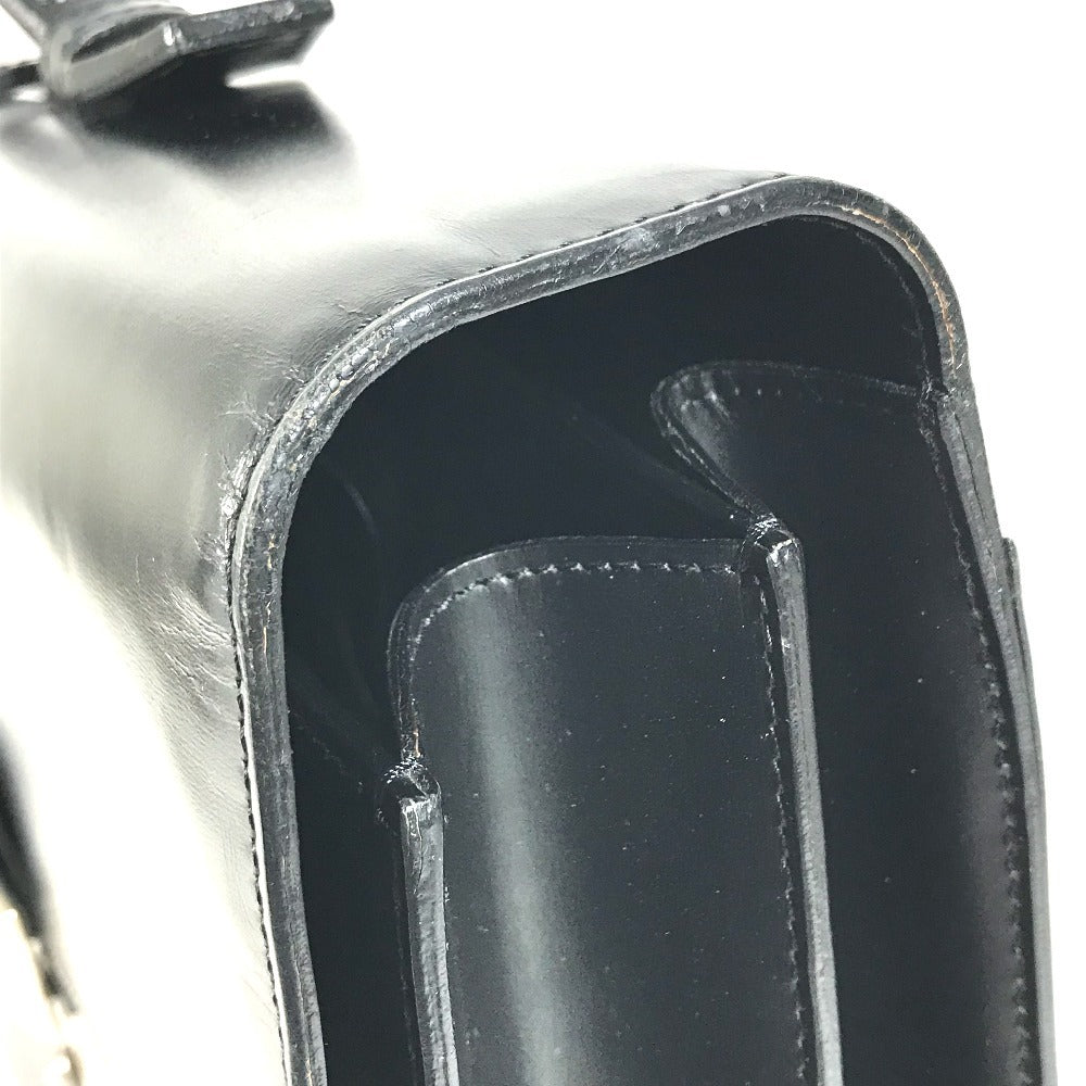 CARTIER Business bag with logo Bag, Tote Bag, Document Bag, Briefcase Hand Bag Leather Black/SilverHardware Used