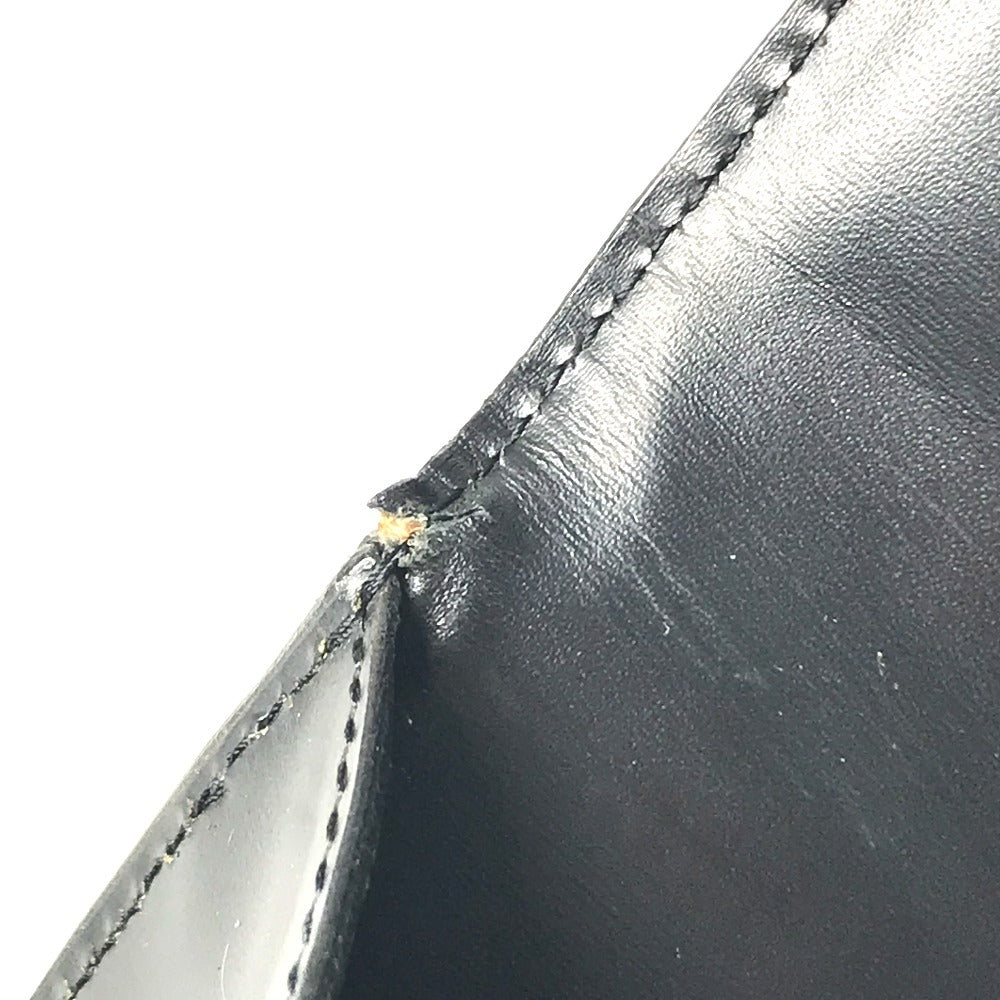 CARTIER Business bag with logo Bag, Tote Bag, Document Bag, Briefcase Hand Bag Leather Black/SilverHardware Used