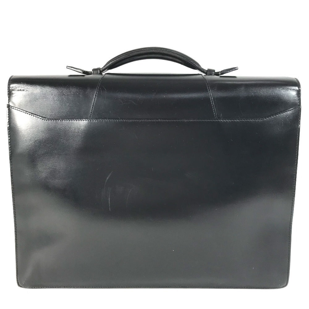 CARTIER Business bag with logo Bag, Tote Bag, Document Bag, Briefcase Hand Bag Leather Black/SilverHardware Used
