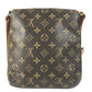LOUIS VUITTON M51258 Monogram Musette Salsa Long MusetteSalsa Shoulder bag with flap closure, Pochette Shoulder Bag MonogramCanvas Brown Used
