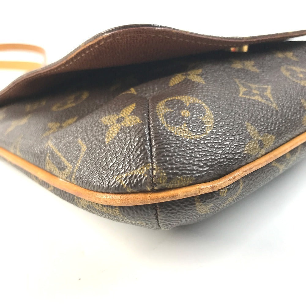 LOUIS VUITTON M51258 Monogram Musette Salsa Long MusetteSalsa Shoulder bag with flap closure, Pochette Shoulder Bag MonogramCanvas Brown Used