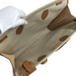 HERMES vintage Cabas50 Cabas 50 Bag Tote Bag shawl Shoulder Bag Toile H / Leather Beige Used