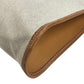 HERMES vintage Cabas50 Cabas 50 Bag Tote Bag shawl Shoulder Bag Toile H / Leather Beige Used