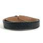 HERMES vintage H logo H belt Constance belt Leather Black x Brown/SilverHardware Used