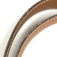 HERMES vintage H logo H belt Constance belt Leather Black x Brown/SilverHardware Used