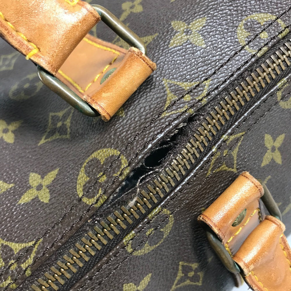 LOUIS VUITTON M41424 Monogram keepall55 keepall 55 belly button Old-style handbag, travel bag Duffle Bag MonogramCanvas Brown Used