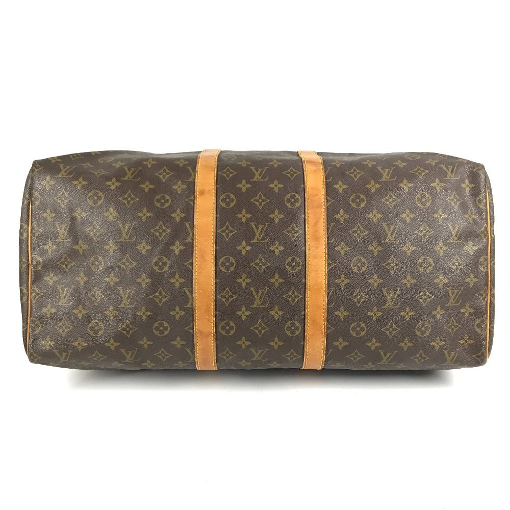 LOUIS VUITTON M41424 Monogram keepall55 keepall 55 belly button Old-style handbag, travel bag Duffle Bag MonogramCanvas Brown Used