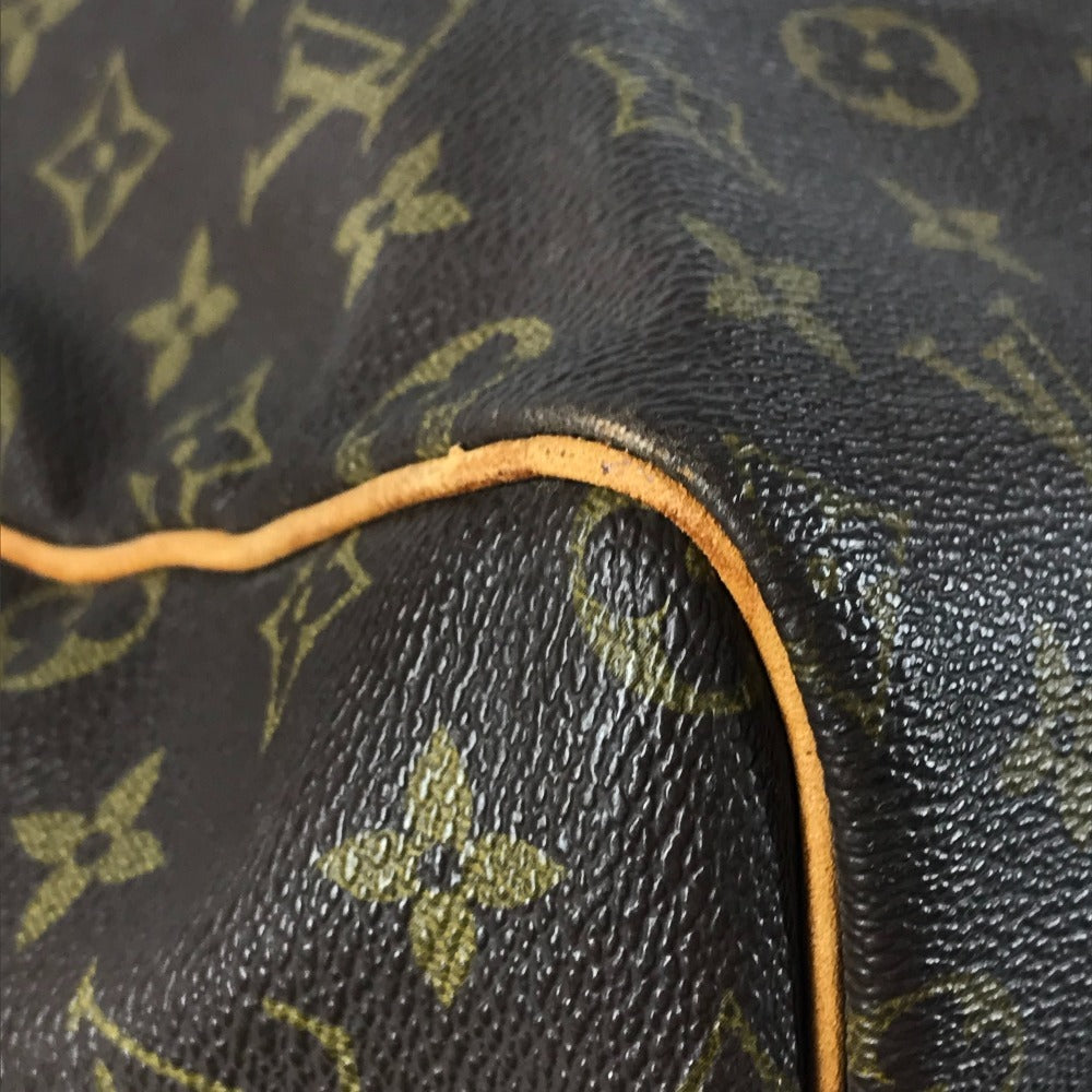 LOUIS VUITTON M41424 Monogram keepall55 keepall 55 belly button Old-style handbag, travel bag Duffle Bag MonogramCanvas Brown Used