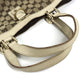 GUCCI 130739 GG logo Shoulder bag Tote Bag Shoulder Bag GGCanvas/Leather Beige/IvoryBased Used