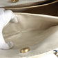 CHANEL Wild stitch CC CC Mark logo Bag Tote Bag Chain Bag Double Chain Shoulder Bag Leather White/Navy Used