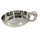 HERMES tray Cheval horse logo Object, ornament, tray, interior decor accessory case SV925 Silver Used