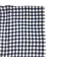 LOUIS VUITTON 不明 Damier check logo Shawl Fringe Scarf Stole/Shawl cotton blue Used