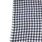 LOUIS VUITTON 不明 Damier check logo Shawl Fringe Scarf Stole/Shawl cotton blue Used