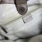GUCCI 211944 With GG charm Bag Tote Bag shawl Shoulder Bag Leather Metallic Pink BeigeBased Used