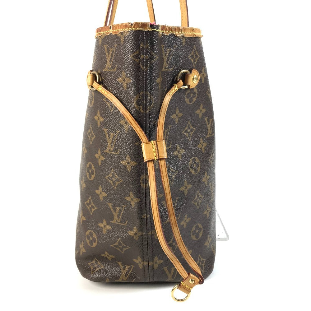 LOUIS VUITTON M41178 Monogram Neverfull MM Neverfull MM Bag Tote Bag shawl Shoulder Bag MonogramCanvas Pivoonne Brown/pink Used
