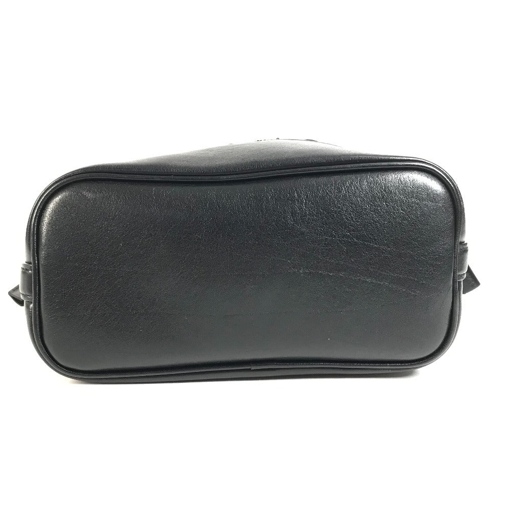 LOUIS VUITTON M94564 Monogram Satin Sequins Spotlight GM Spotlight GM Shoulder Bag Bucket Hand Bag Satin/Leather Navy/Black Used