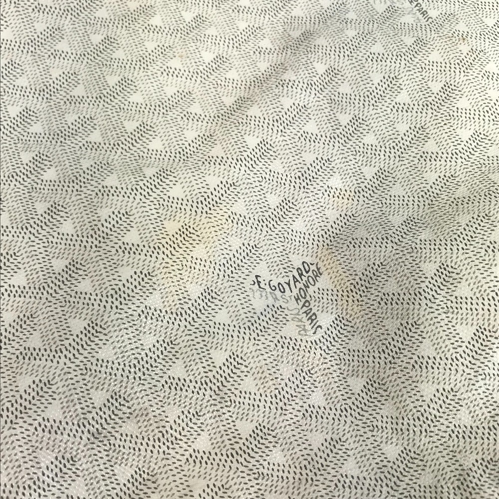 GOYARD Shoulder Saint Louis PM Saint Louis PM Logo Shoulder Bag Tote Bag PVC/Leather White Used
