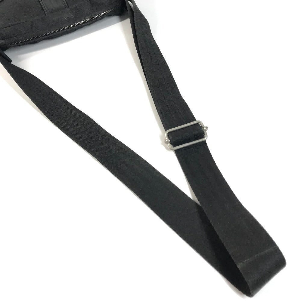 HERMES Acapulco Bandouliere Bag Crossbody Pochette Shoulder Bag cotton Black Used