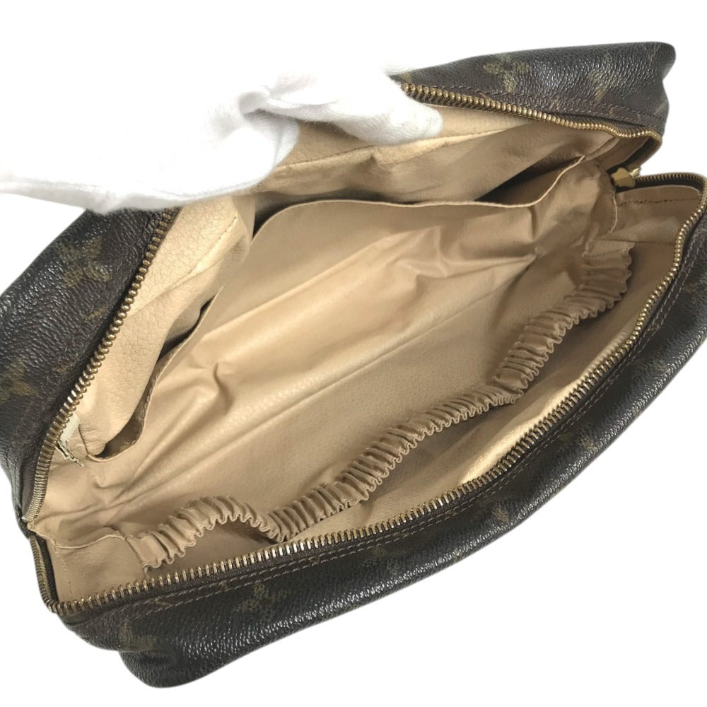 LOUIS VUITTON M47522 Monogram Trousse Toilette 28 Trousse Toilette 28 Cosmetics Pouch Clutch Bag Cosmetics Pouch MonogramCanvas Brown Used