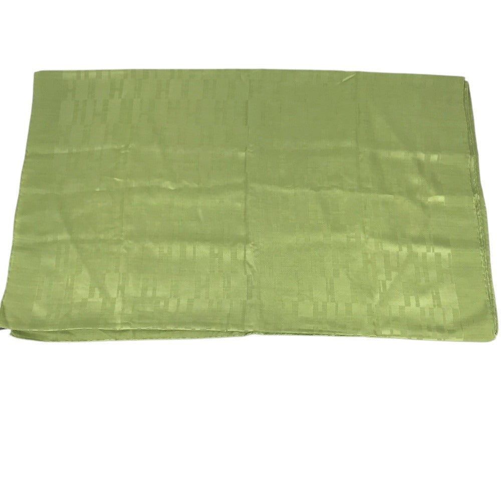 HERMES H logo shawl Scarf Stole/Shawl silk / wool Green Used