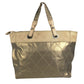 CHANEL Paris Biarritz MM Paris Biarritz MM Tote Bag shoulder bag Shoulder Bag Leather/Canvas GoldBased Used