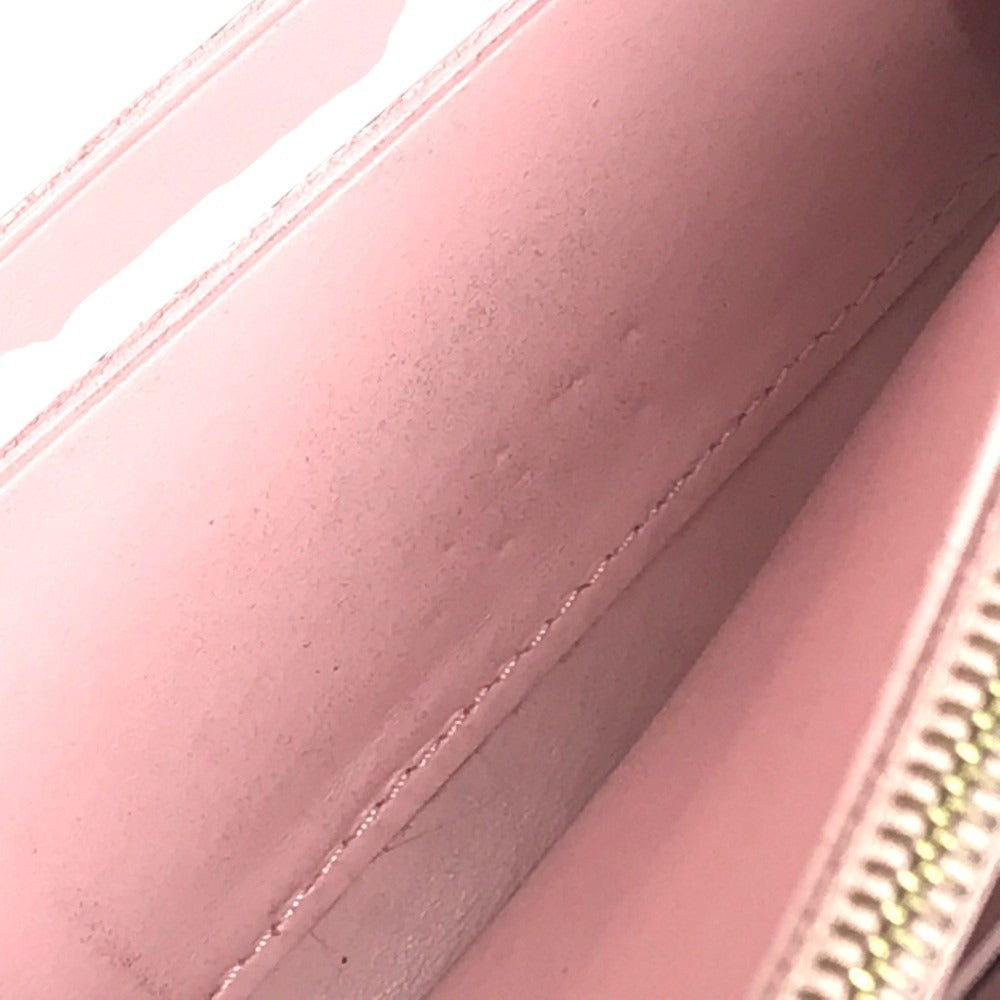 LOUIS VUITTON M61227 MonogramVernis Portefeuille Sarah Portefeuille Sarah Long Wallet Flap Long Wallet MonogramVernis Rose valerine pink Used