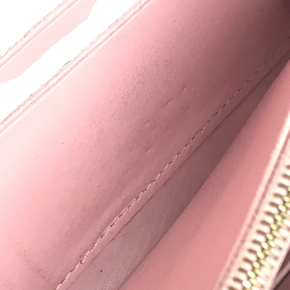 LOUIS VUITTON M61227 MonogramVernis Portefeuille Sarah Portefeuille Sarah Long Wallet Flap Long Wallet MonogramVernis Rose valerine pink Used