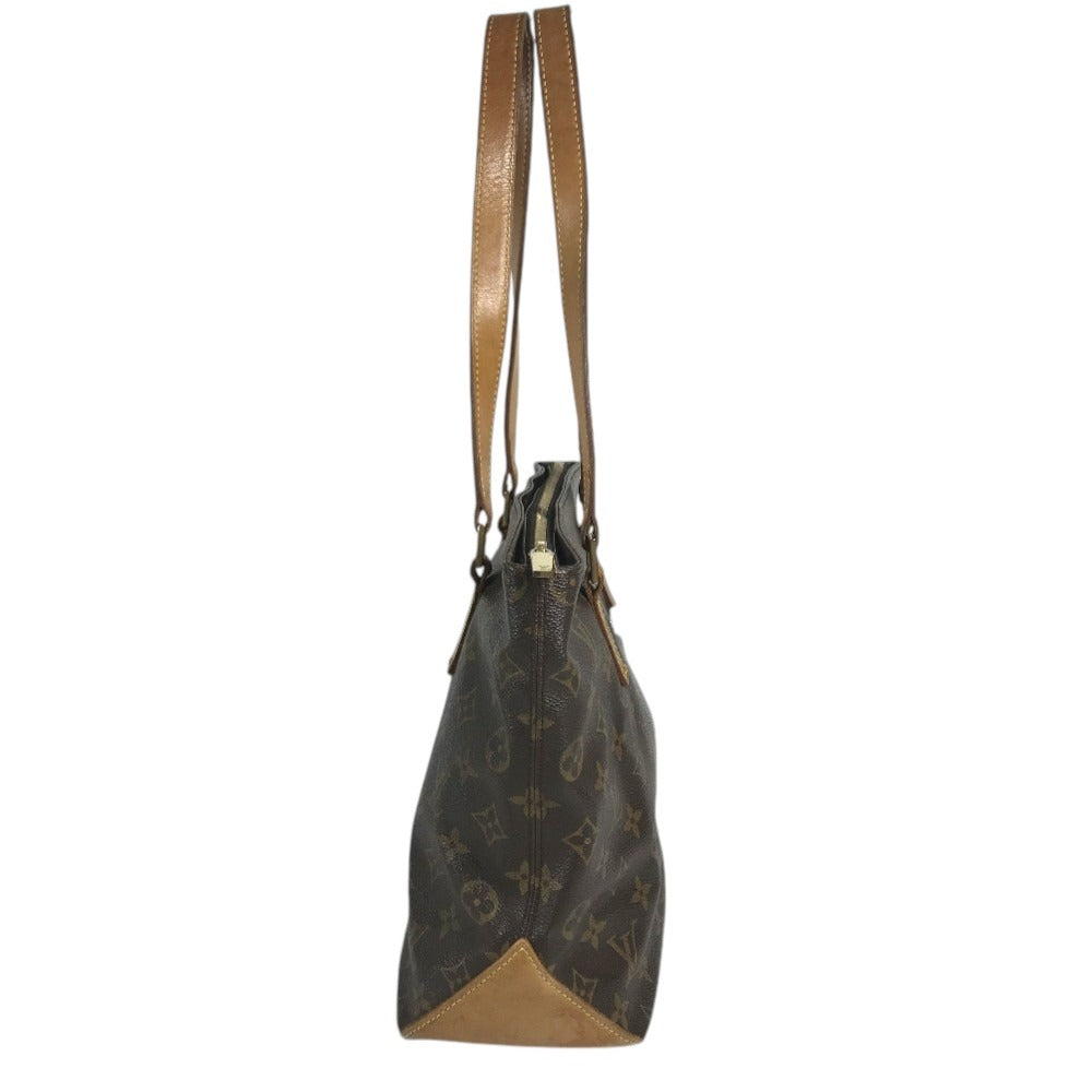LOUIS VUITTON M51148 Monogram Cabas Piano Tote Bag shoulder bag Shoulder Bag MonogramCanvas Brown Used