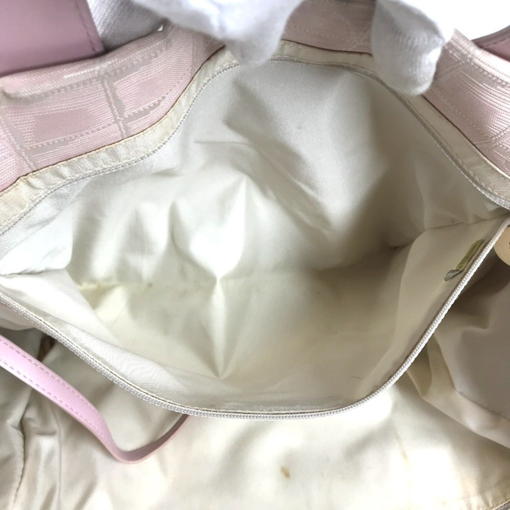 CHANEL A15991 CC CC Mark logo New Travel Line MM New Travel Line MM Shoulder bag, handbag, shoulder bag Tote Bag Nylon canvas / Leather pink Used
