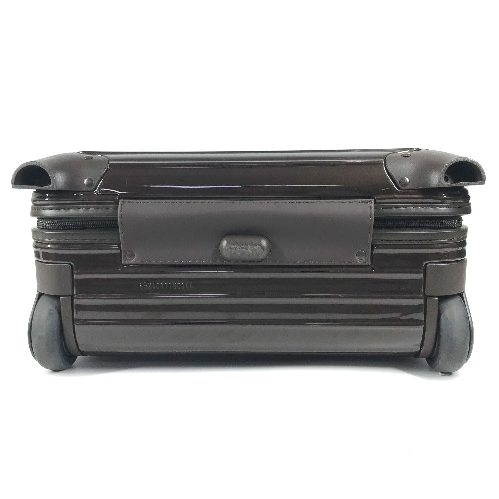 RIMOWA 85240 suitcase SALSA Salsa 23L Trunk 2-wheel travel bag Carry Bag Polycarbonate Brown Used