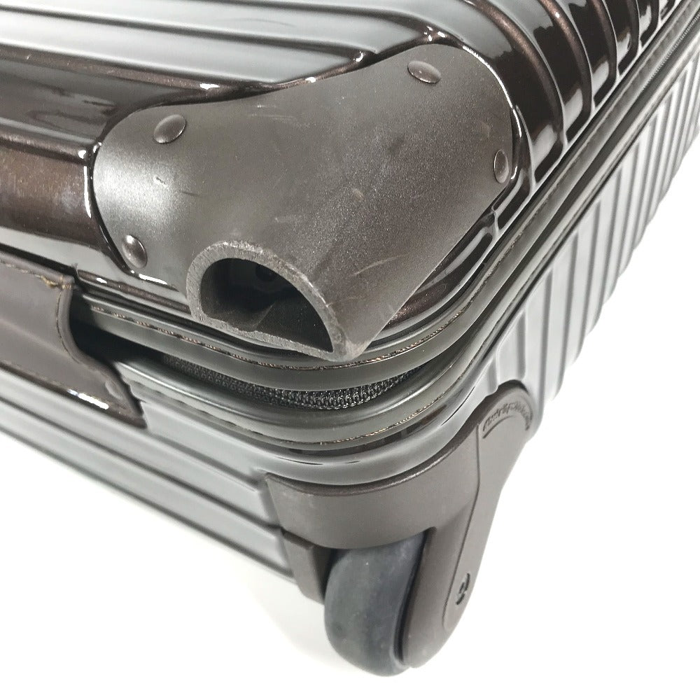 RIMOWA 85240 suitcase SALSA Salsa 23L Trunk 2-wheel travel bag Carry Bag Polycarbonate Brown Used