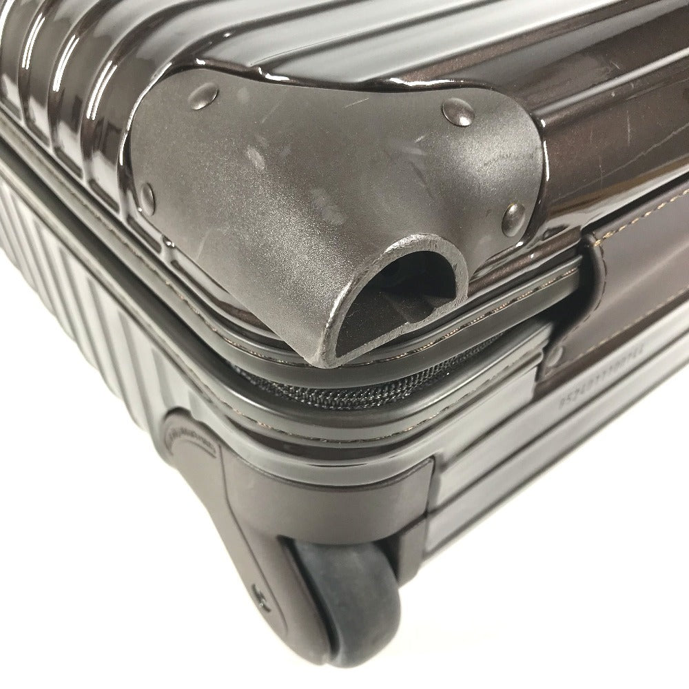 RIMOWA 85240 suitcase SALSA Salsa 23L Trunk 2-wheel travel bag Carry Bag Polycarbonate Brown Used