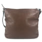 GUCCI 322059 Interlocking G logo Bag Crossbody Pochette Shoulder Bag Leather Brown Used