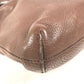 GUCCI 322059 Interlocking G logo Bag Crossbody Pochette Shoulder Bag Leather Brown Used
