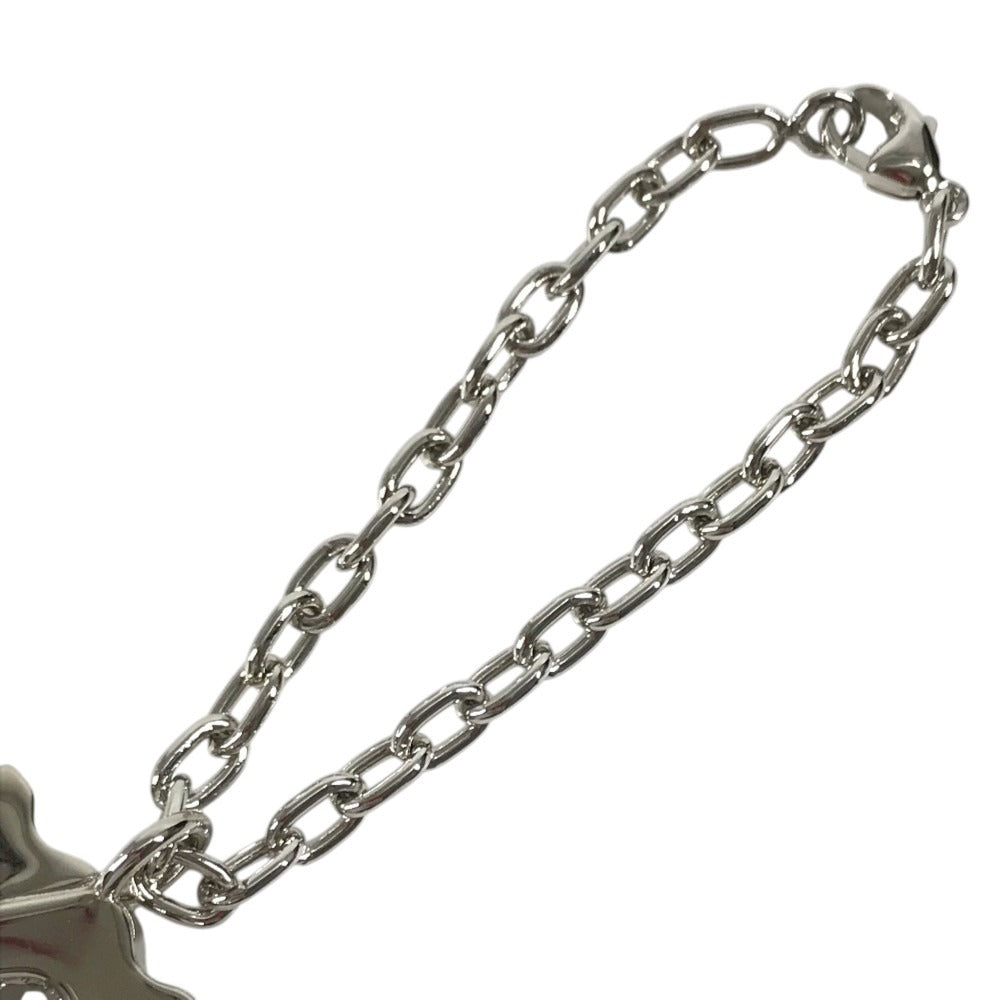 CARTIER Charm Key Holder charm logo Necklace Choker Chain Necklace Accessory Pendant top Metal Silver Used