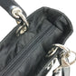 Dior 2WAY bag Shoulder Bag Cannage Lady CHRISTIAN DIOR lady dior Handbag, bag, tote bag Hand Bag Nylon Black Used
