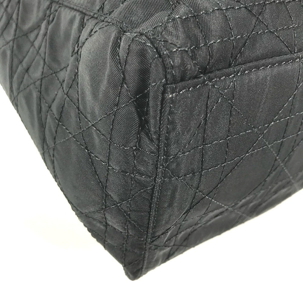 Dior 2WAY bag Shoulder Bag Cannage Lady CHRISTIAN DIOR lady dior Handbag, bag, tote bag Hand Bag Nylon Black Used