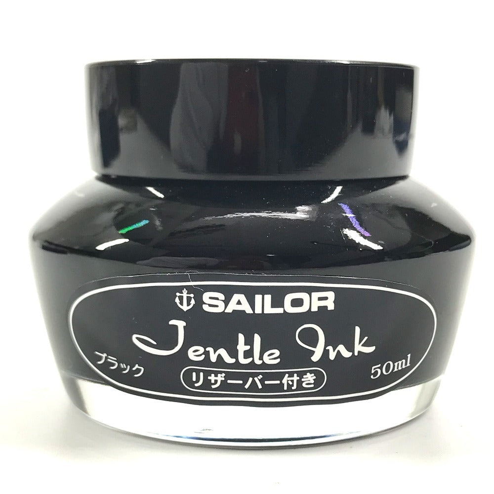 SAILOR Gold K21 21K 21K nib, ink included. Pens, writing instruments, stationery fountain pen Black Used