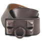 HERMES Cory Edssian Cory Edssian Wide belt for bottoms belt Leather Brown Used
