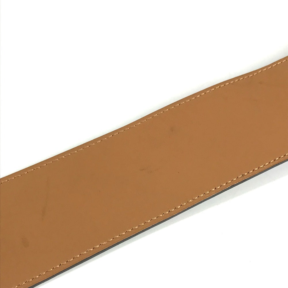 HERMES Cory Edssian Cory Edssian Wide belt for bottoms belt Leather Brown Used
