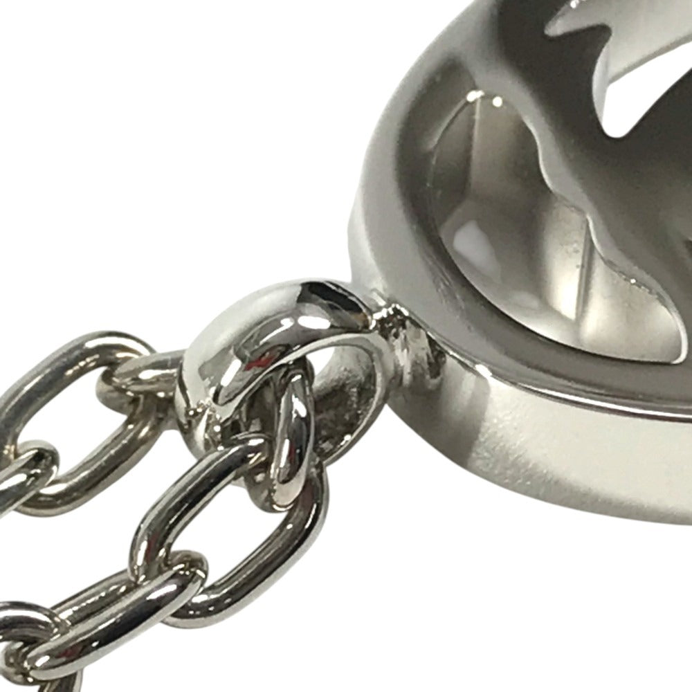 CARTIER T1220148 Charm Key Holder 2C Decor Charm Logo Necklace Choker Chain Necklace Accessory Pendant top Metal Silver Used