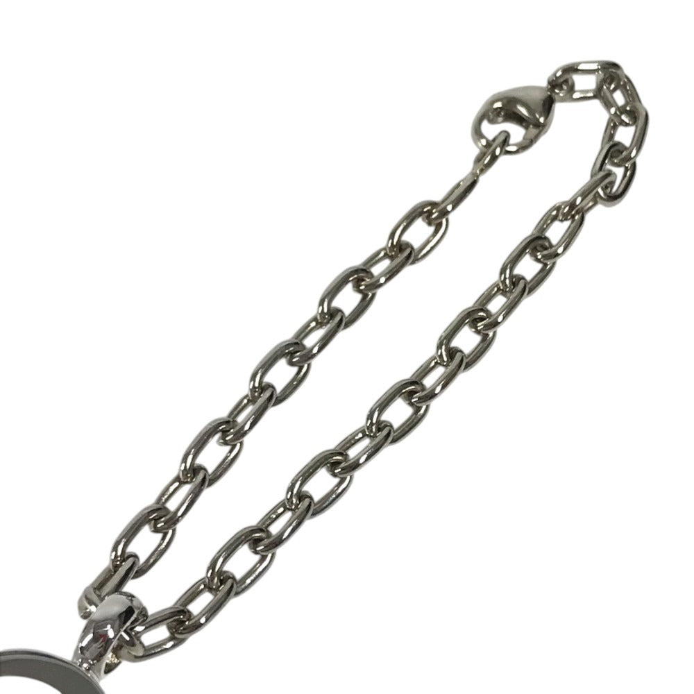 CARTIER T1220148 Charm Key Holder 2C Decor Charm Logo Necklace Choker Chain Necklace Accessory Pendant top Metal Silver Used