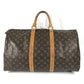 LOUIS VUITTON M41426 Monogram Keepall50 Keepall 50 Travel Bag Hand Bag Travel Bag Duffle Bag MonogramCanvas Brown Used