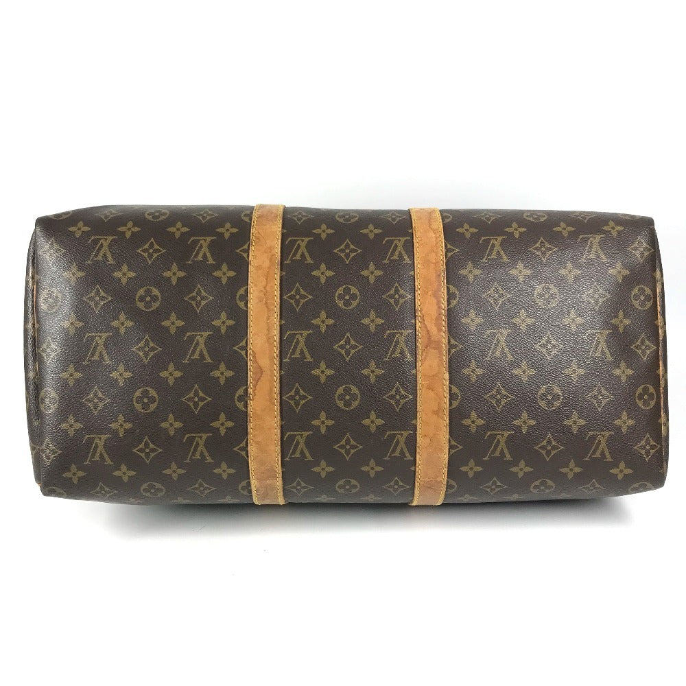 LOUIS VUITTON M41426 Monogram Keepall50 Keepall 50 Travel Bag Hand Bag Travel Bag Duffle Bag MonogramCanvas Brown Used