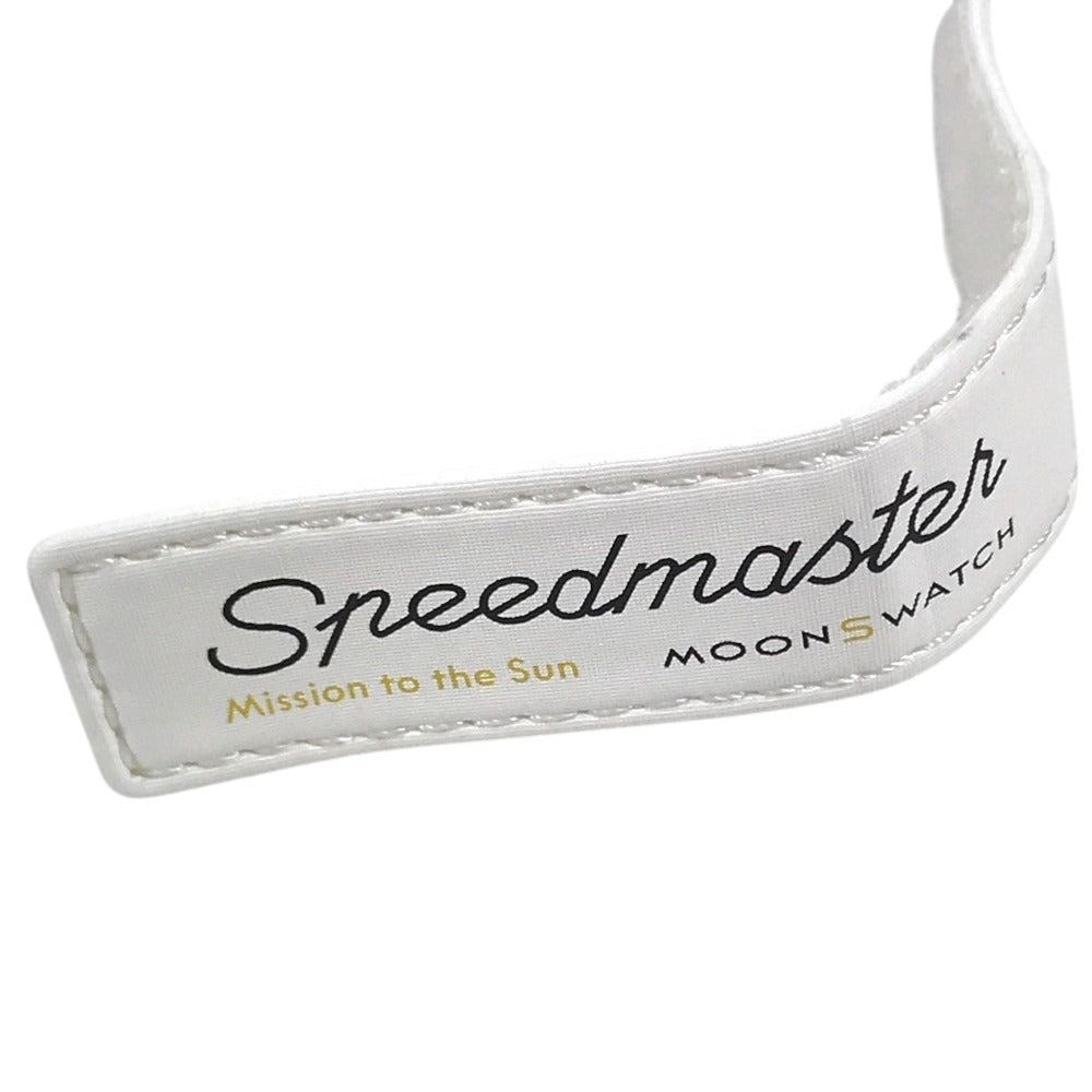 Swatch SO33J100 OMEGA collaboration MISSION TO THE SUN Men's Watches Wristwatch yellow/White Used