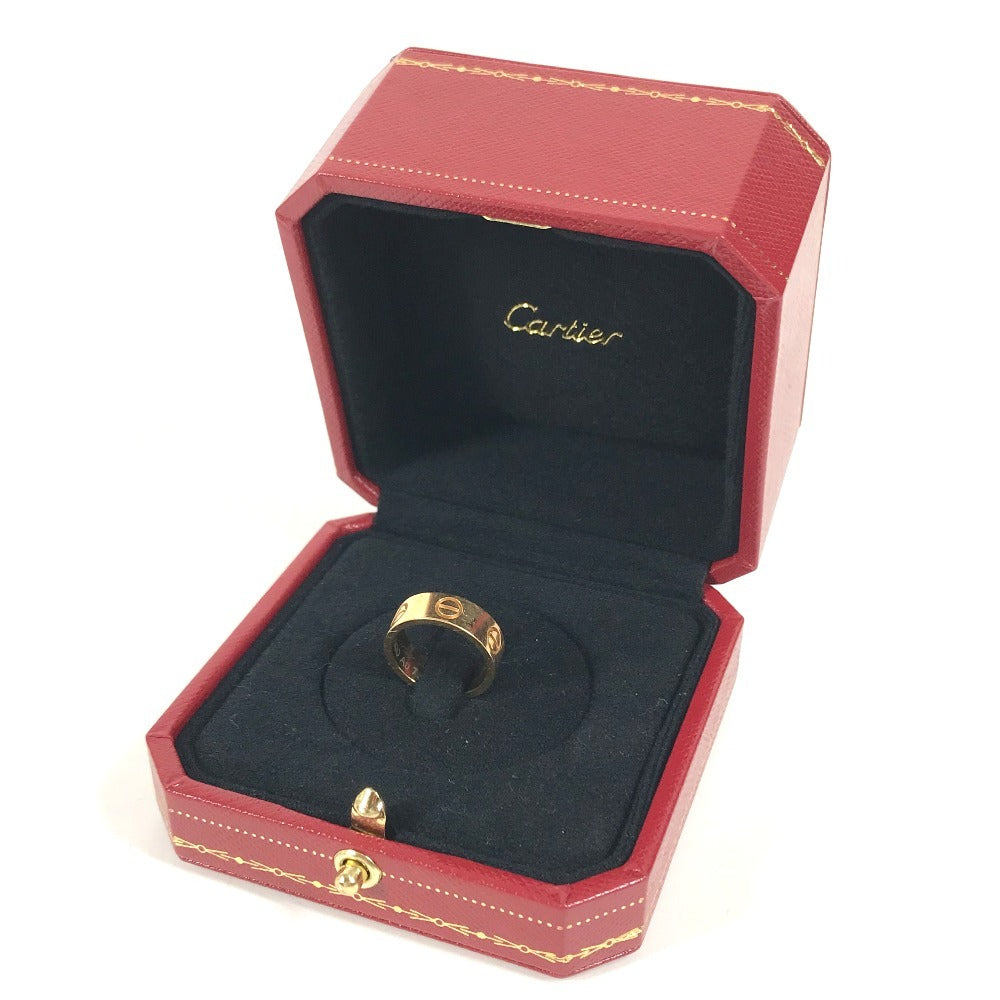CARTIER Love Ring Accessory Jewelry Ring YG750 Gold Used