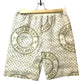 BURBERRY 8053763 Logo TB Apparel shorts Shorts wool / polyester Beige Used